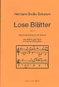 Lose Bltter 8 kleine Stcke fr Gitarre (zweistimmiges Spiel mit leeren Basaiten)