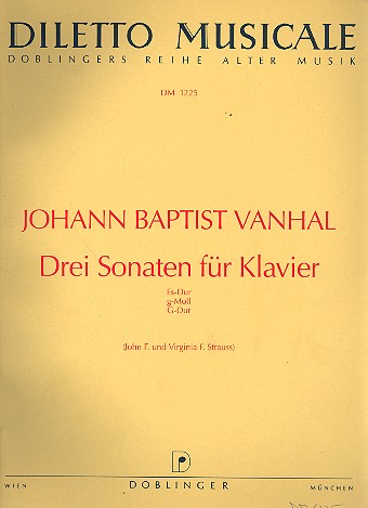 3 Sonaten fr Klavier