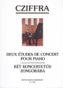 2 tudes de concert  pour piano