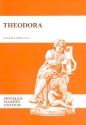 Theodora Oratorio for soli, chorus and orchestra vocal score