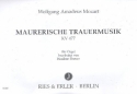 Maurerische Trauermusik KV477 fr Orgel