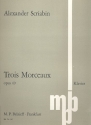3 Morceaux op.49 fr Klavier