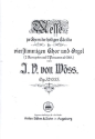 Messe zu Ehren der Heiligen Caecilie op.32,3 für gem Chor und Orgel,  Partitur (= Orgelstimme)