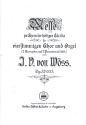 Messe zu Ehren der Heiligen Caecilie op.32,3  fr gem Chor und Orgel Partitur (= Orgelstimme)