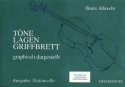 Tne- Lagen - Griffbrett graphisch dargestellt  Ausgabe Violoncello