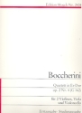 Streichquartett Es-Dur op.2,4 G162  Stimmen