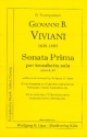 Sonata prima op.4,23 fr 5 gleiche Blser Partitur und Stimmen