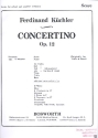 Concertino op.12 for string orchestra (school orchestra) score