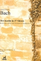 20 Chorle in 27 Stzen fr hohes und tiefes Melodieinstrument und Orgel