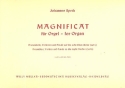 Magnificat fr Orgel Prambeln, Versetten und Finale auf die 8 Orgeltne