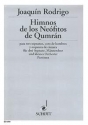 Himnos de los Nefitos de Qumrn fr Mnnerchor (TTBB), drei Soli (S) und Orchester Partitur