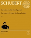 Ouvertre c-Moll D8 fr 2 Violinen, 2 Violen und Violoncello,  Stimmen