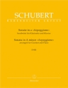 Sonate a-Moll D821 fr Klarinette in B und Klavier