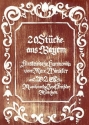 20 Stcke aus Bayern Band 2 fr steirische Handharmonika mit Griffschrift