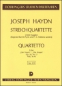 STREICHQUARTETT F-DUR OP.50,5 HOB.III:48,  STUDIENPARTITUR BARRETT-AYRES, REGINALD, ED