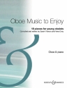 Oboe Music to enjoy 18 pieces for young oboists Francis/Gray