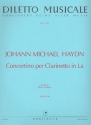 Konzert A-Dur fr Klarinette in A und Orchester Partitur
