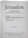 Jerusalem für Bariton, gem Chor , Männerchor und Orchester Klavierauszug