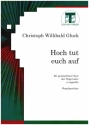 Hoch tut euch auf fr gem Chor und Orgel Partitur