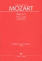 Missa brevis C-Dur KV220 fr Soli, Chor, Orchester Partitur