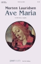 Ave Maria for mixed chorus  a cappella (with piano for rehearsal) score