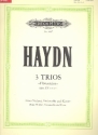 3 Trios Hob.XV:15-17 fr Flte (Violine), Violoncello und Klavier Stimmen