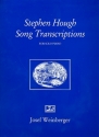 Song Transcriptions for piano