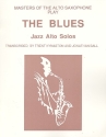 Masters of the alto saxophone play the Blues Jazz alto solos
