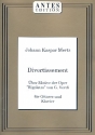 Divertissement über Motive aus Rigoletto op.60 für Gitarre und Klavier