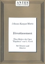 Divertissement ber Motive aus Rigoletto op.60 fr Gitarre und Klavier