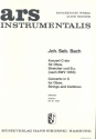 Konzert C-Dur nach BWV1055 fr Oboe und Streichorchester Streicher-Set