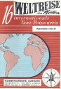 Weltreise in Noten - 16 internationale Tanzpotpourris fr Orchester Klarinette 1/2