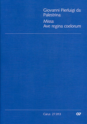 Missa Ave Regina coelorum fr gem Chor a cappella Partitur