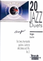 20 Jazz Duets for 2 trumpets (guitar/piano, bass ad lib.) score