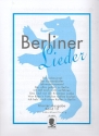 Berliner Lieder Band 10 fr Klavier mit Akkordbezifferung
