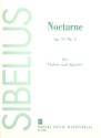 Nocturne op.51,3 fr Violine und Klavier