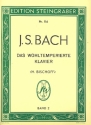 Das Wohltemperierte Klavier Teil 2  