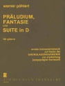 Praeludium, Fantasie und Suite in D-Dur fr Gitarre, erstes - Instrumentalwerk auf der Basis der Grundlagenharmonik