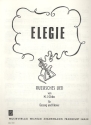 Elegie Russisches Lied, fr Gesang und Klavier