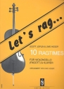 Let's rag 10 Ragtimes fr Violoncello und Klavier