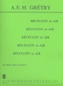 Recitativ et Air fr Gesang, Flte und Klavier (dt/en/fr)