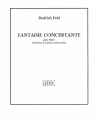 FANTAISIE CONCERTANTE POUR FLUTE, ORCHESTRE A CORDES ET PERCUSSION FLUTE ET PIANO                   BO