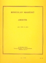 Ariette  pour violon et piano
