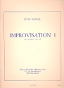 Improvisation 1 pour saxophone alto seul