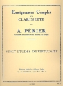 20 tudes de virtuosit pour clarinette