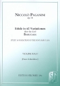 Etde in 60 Variationen ber das Lied Barucaba op.14 fr Violine solo