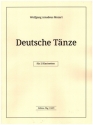 Deutsche Tnze fr 2 Klarinetten