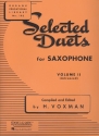 Selected Duets vol. 2 for saxophones score