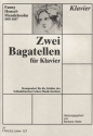 2 Bagatellen fr Klavier