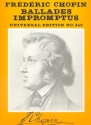 Ballades et Impromptus fr Klavier